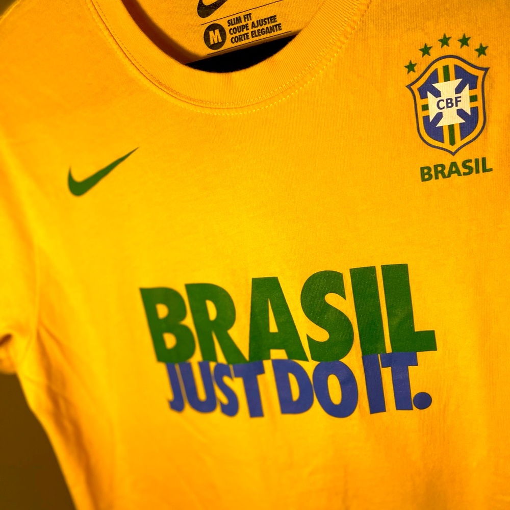❤️Just Do It Brazil Confederation medium Slim fit